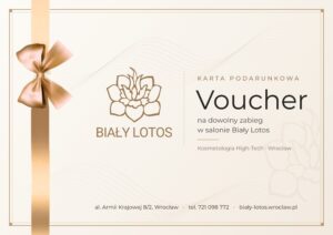 Voucher na dowolny zabieg w salonie Biały Lotos we Wrocławiu